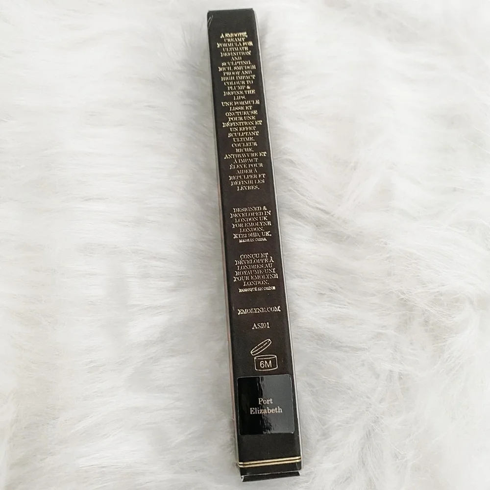 🏷️ SALE - NEW Emolyne Metamorphosis Lipstick & Liner Port Elizabeth Candy Red - Picture 4 of 4